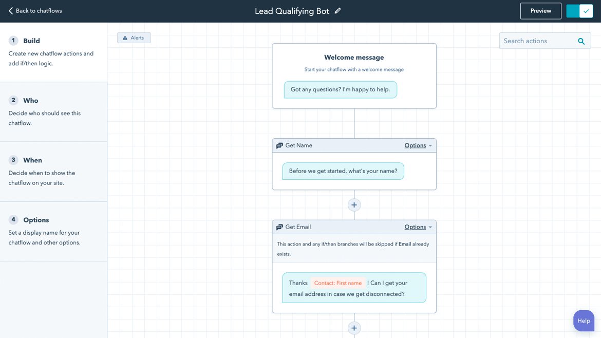 Bot Logic Builder