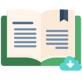 Open book symbolizing documented HubSpot case studies and success stories