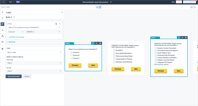 Personalized Lead Generation