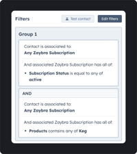 List Segmentation