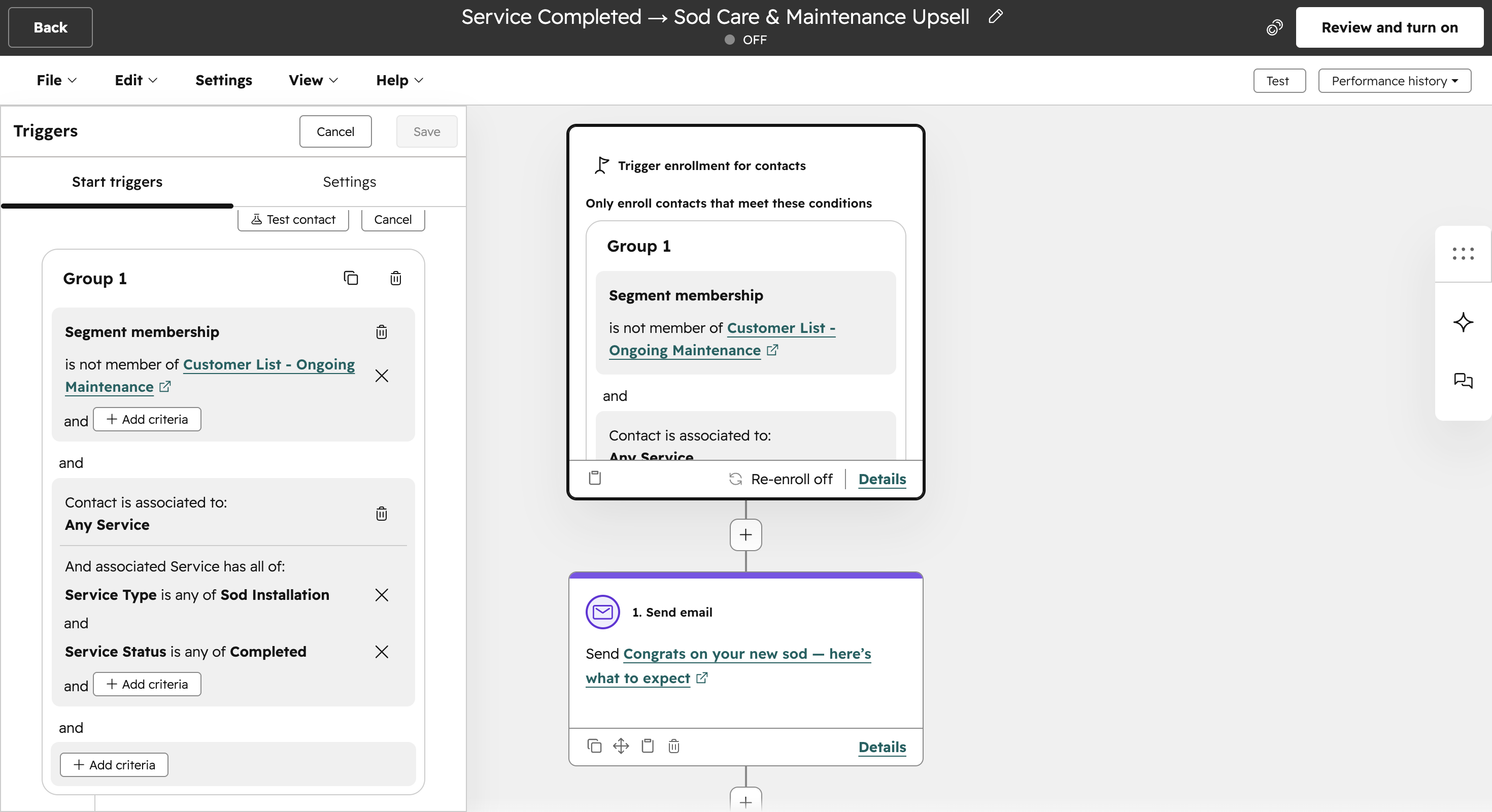 Automate Customer Communication - Step 3