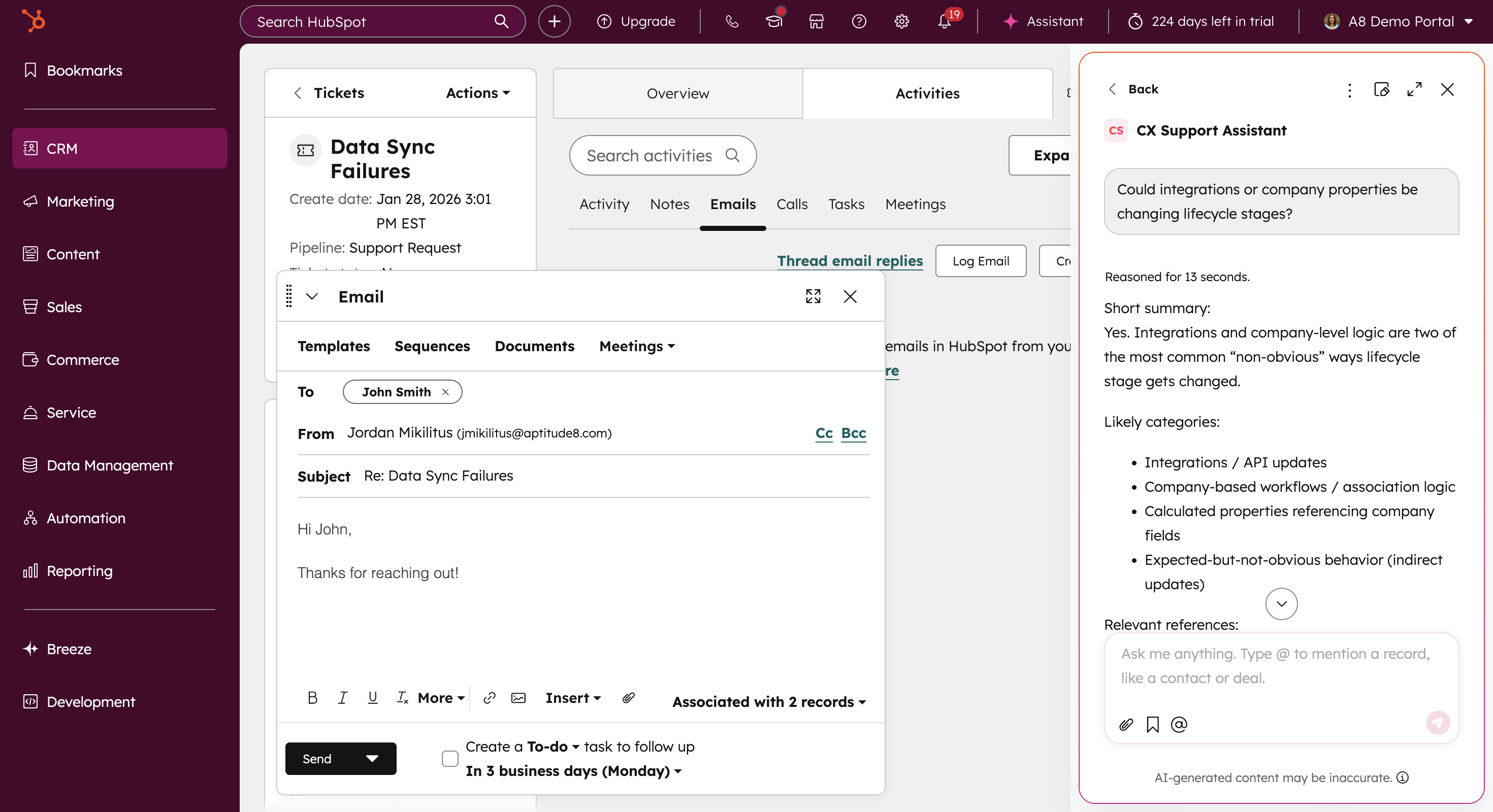 CX Support Assistant
