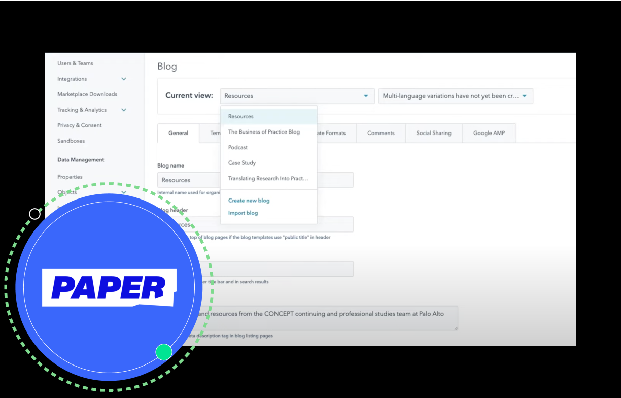 Paper Boosts Conversions 15% with HubSpot CMS Resource Center
