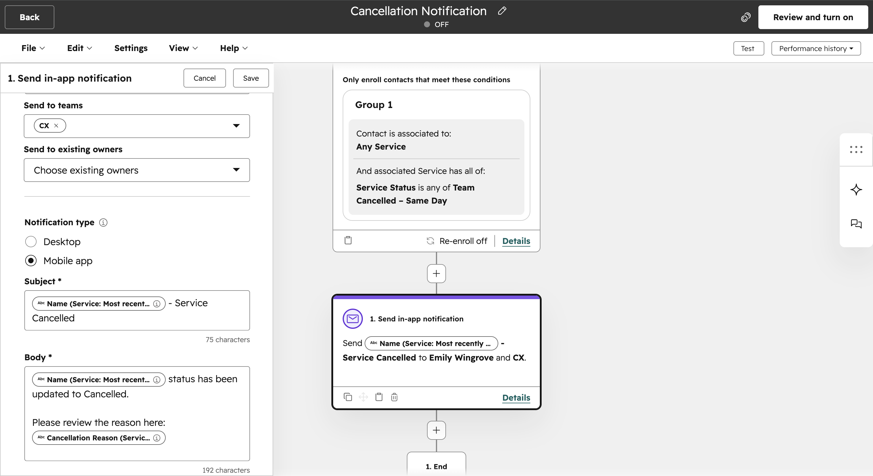 Coordinate Scheduling and Delivery - Step 3