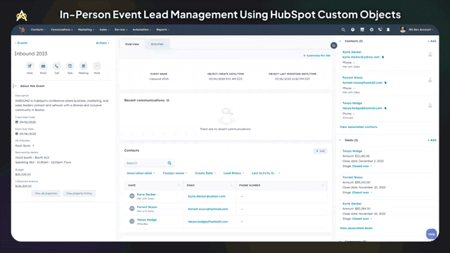 Event Lead Management Gif