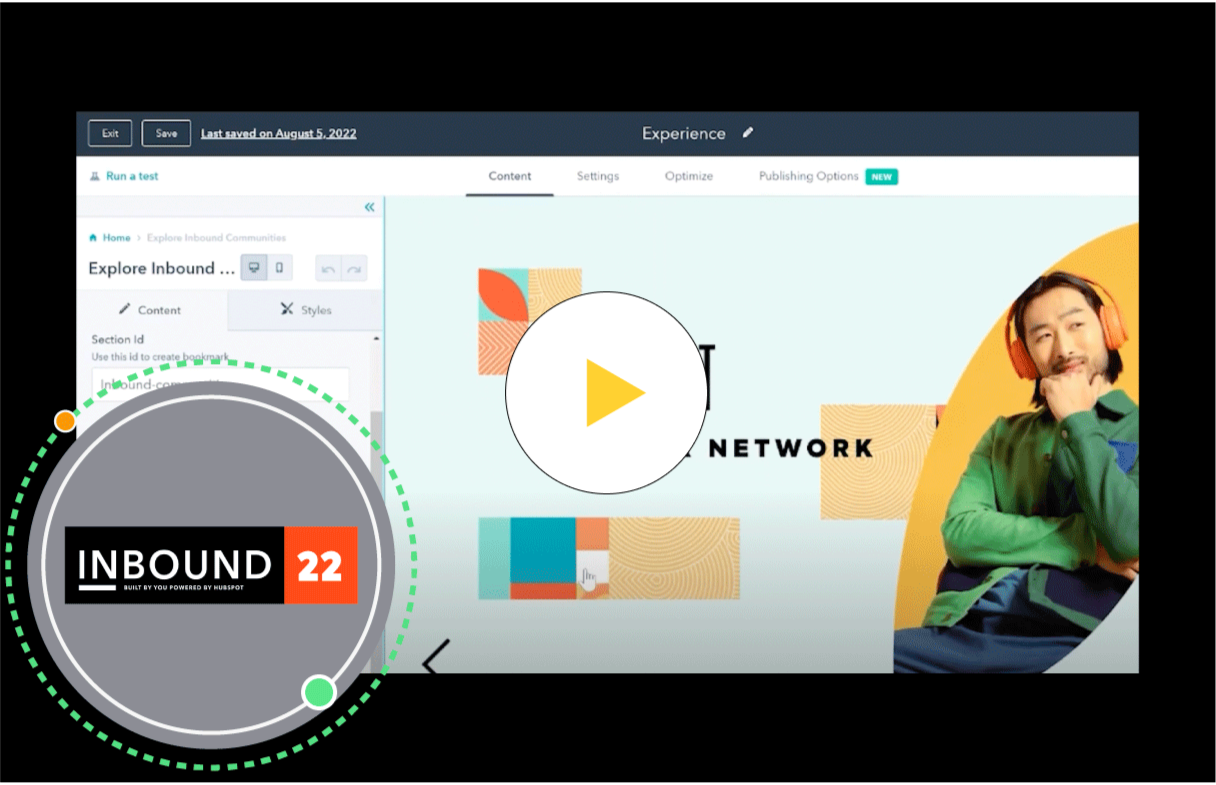 How Aptitude 8 Leveraged HubSpot's CMS Hub to Build INBOUND 2022's Website