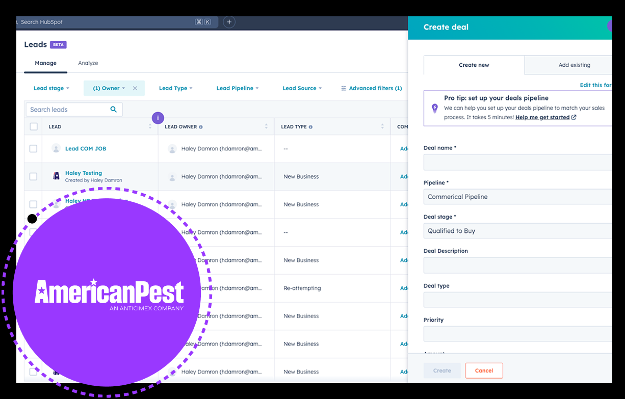 American Pest Centralizes Sales with HubSpot + PestPac