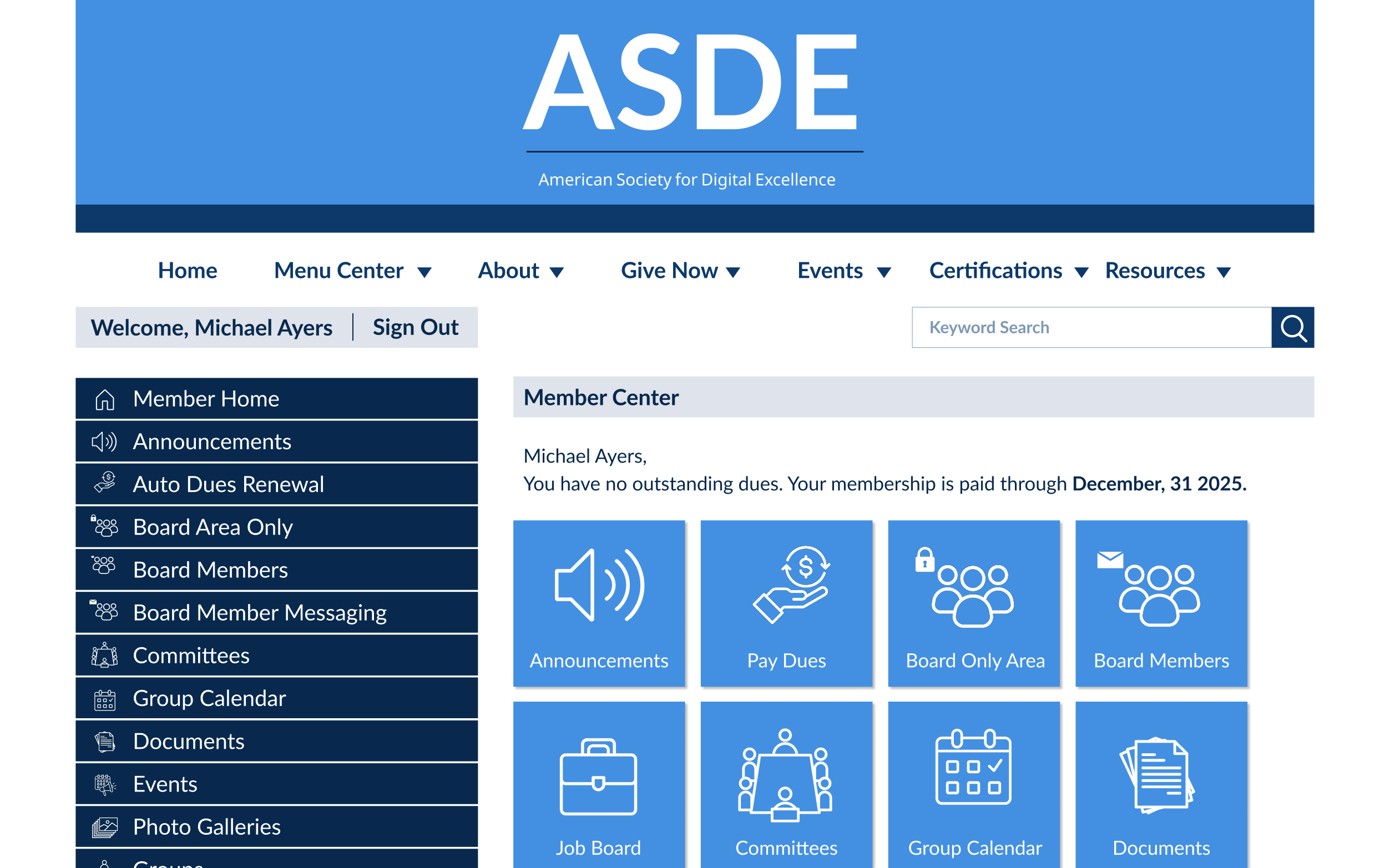 ASDE Member Portal HubSpot Demo
