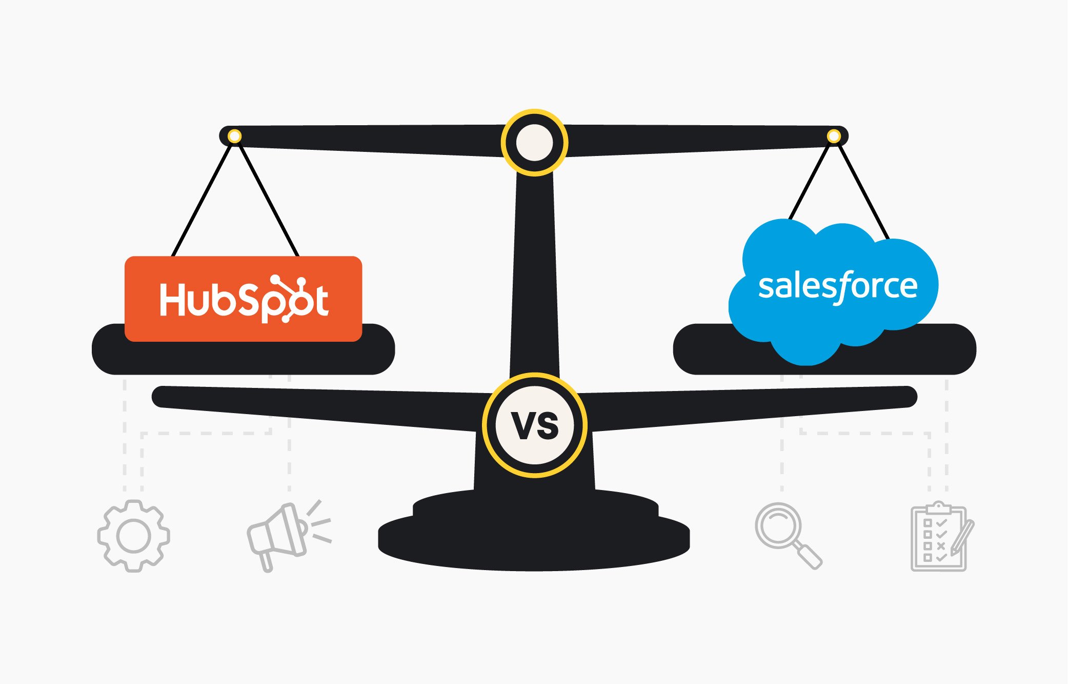 HubSpot vs Salesforce Hero Image