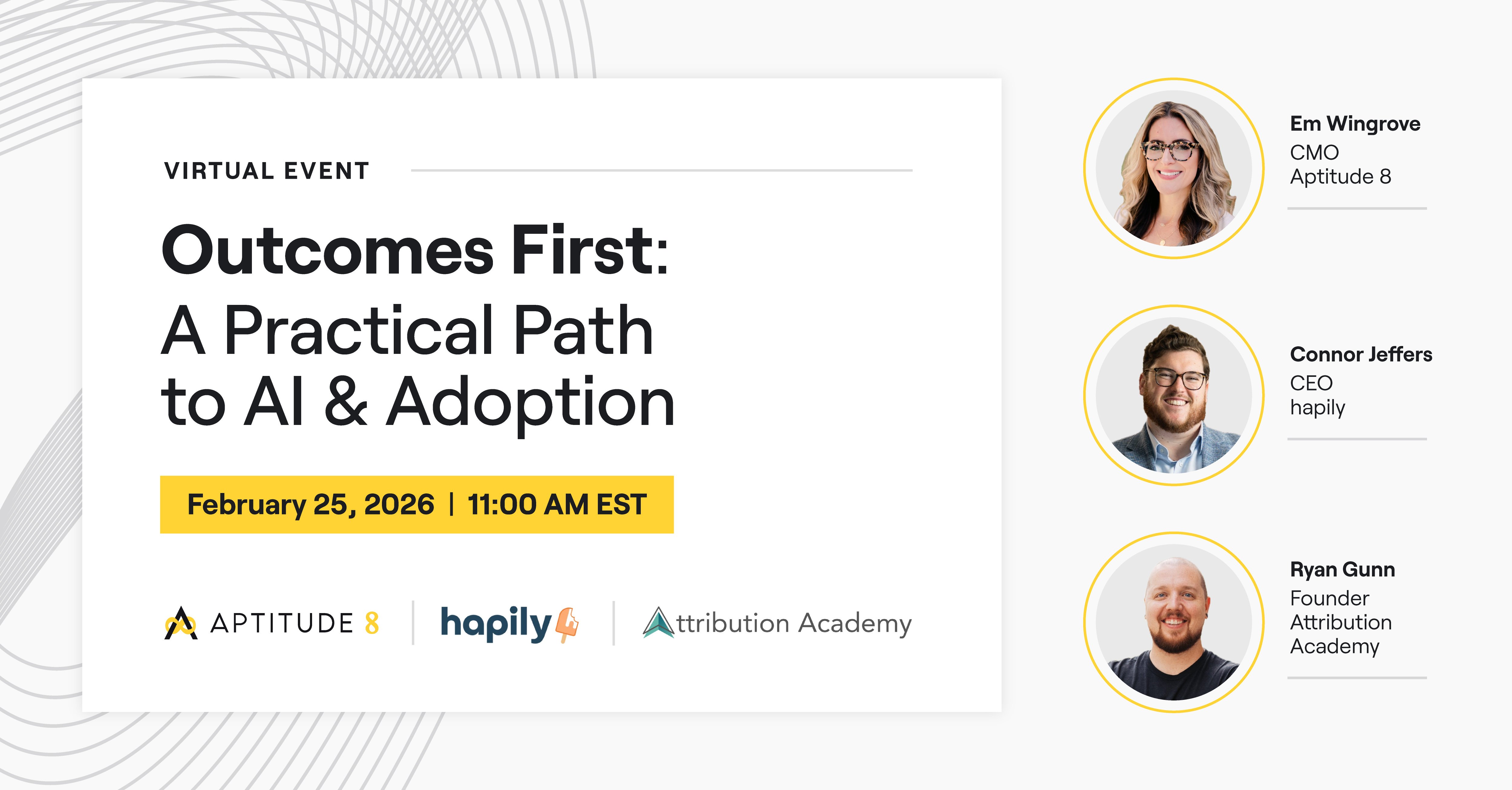 Outcomes First: Practical Path to AI Adoption