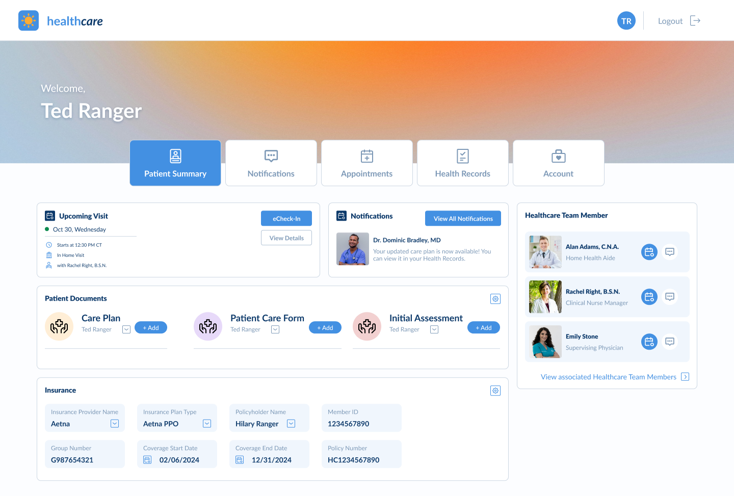 Patient Portal - Patient Summary (1)