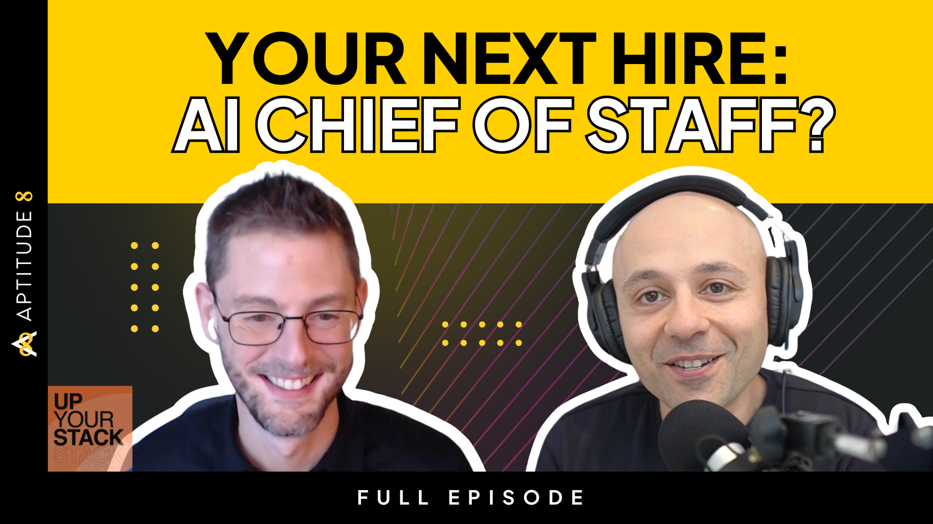 Aydin May joins Noah Berk on UpYourStack to discuss scaling meetings with AI and syncing data into HubSpot