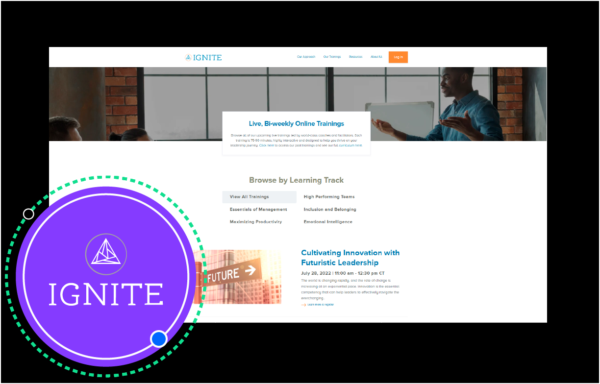 Ignite increases trial signups 300% with custom object driven personalization on CMS Hub