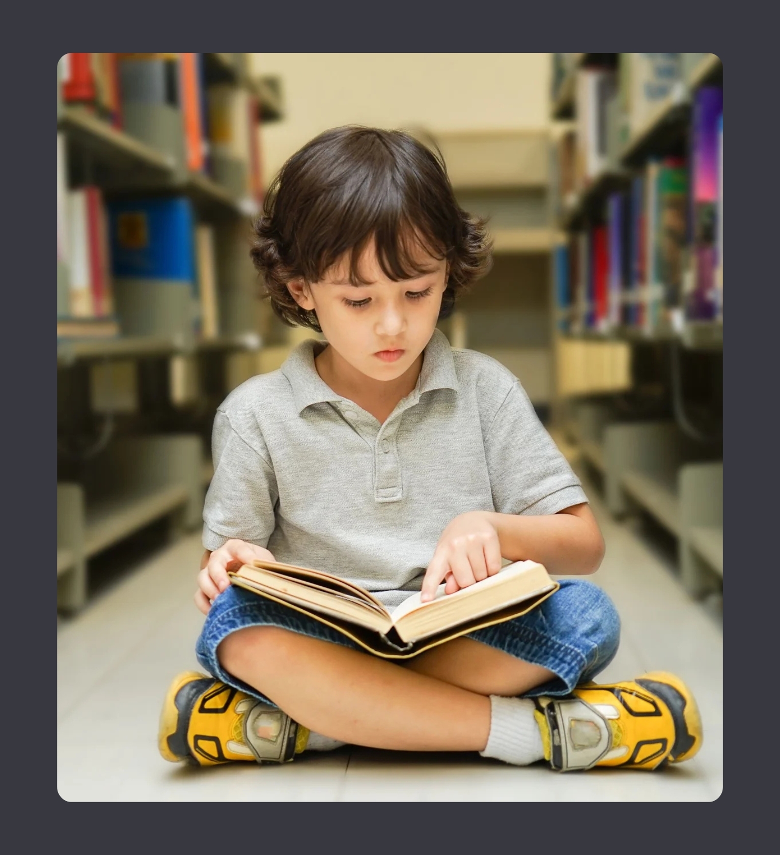 Photo of children learning with a tutor representing Ignite Reading’s solution